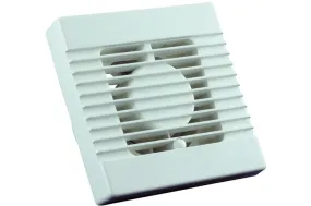 BADKAMER-/ TOILETVENTILATOR EF 100 T WIT