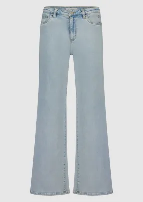 Maddy Precious Blue - High Rise Wide Leg